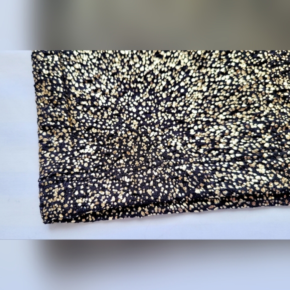 TORRID Women Plus Size Chic Gold Shimmer/Glitter Stretch Skirt Lined Pull On 26 - Picture 15 of 16